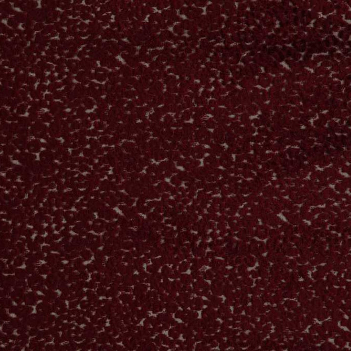 Safari Leopard Burgundy by Europatex Fabric Safari 57% Polyester, 43% Viscose 6.67" H, 6.22" V 55.00 inches - Fabric Carolina -