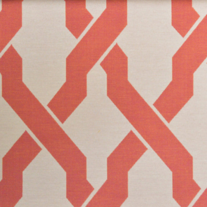 Samoa Col. Coral by Europatex Fabric Pacific 75% Cotton / 25% Polyester V: 5.91" H: 3.74" 57.00 inches - Fabric Carolina -