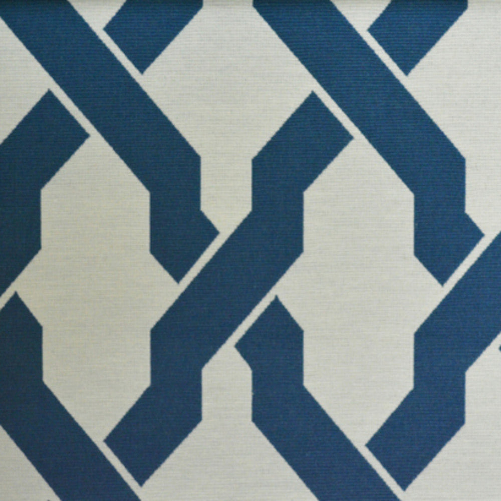 Samoa Col. Denim by Europatex Fabric Pacific 75% Cotton / 25% Polyester V: 5.91" H: 3.74" 57.00 inches - Fabric Carolina -