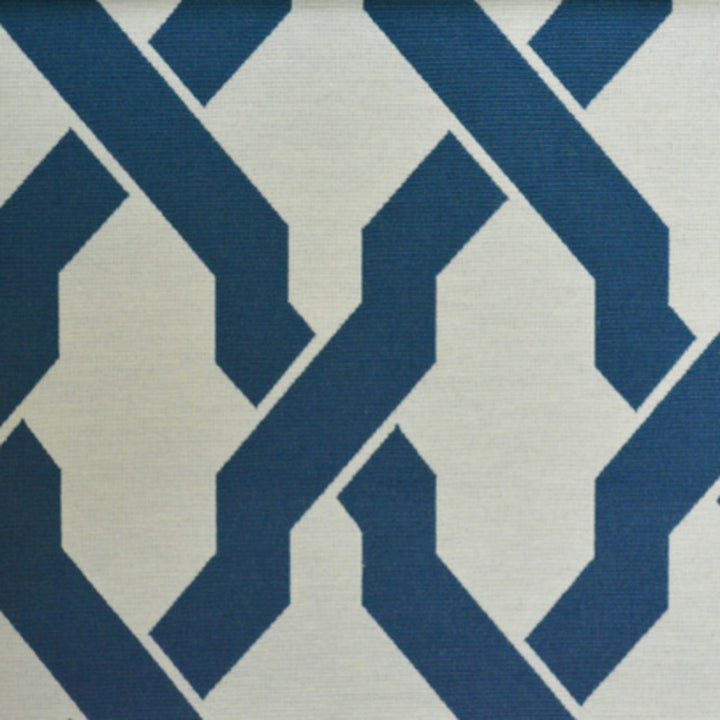 Samoa Col. Denim by Europatex Fabric Pacific 75% Cotton / 25% Polyester V: 5.91" H: 3.74" 57.00 inches - Fabric Carolina -