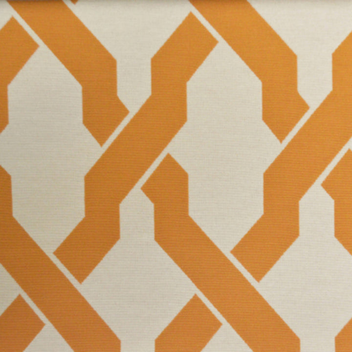 Samoa Col. Orange by Europatex Fabric Pacific 75% Cotton / 25% Polyester V: 5.91" H: 3.74" 57.00 inches - Fabric Carolina -