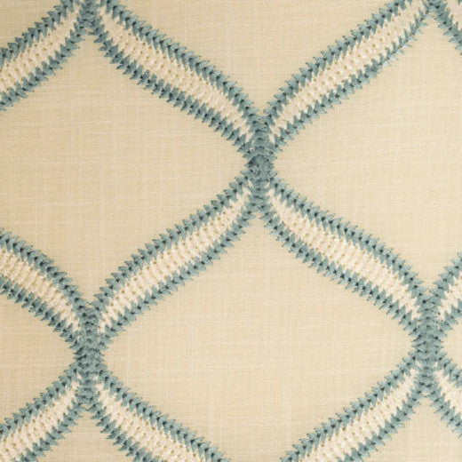 Samuel - Mist by Europatex Fabric Samuel 100% Cotton with EMB China See Sample Horizontal: N/A and Vertical: N/A 55.00 inches  - Fabric Carolina -