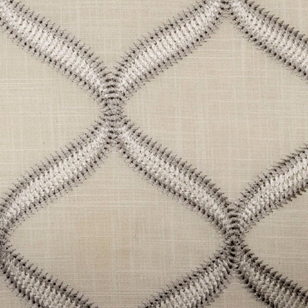 Samuel Sand by Europatex Fabric Samuel 100% Polyester 5.5" H, 6.25" V 55.00 inches - Fabric Carolina -