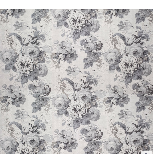 Wild Floral Grey AF26135 by Anna French Fabric