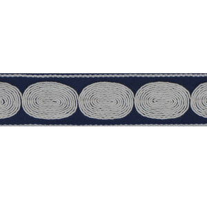 Scuttle Navy by Europatex Fabric