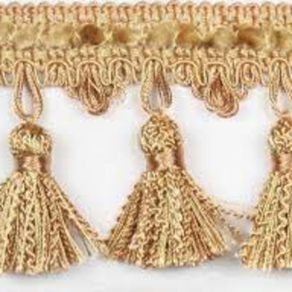 Senlis Gold by Europatex Designer Fabric Les Marches 50% Polyester, 50% Rayon - Swanky Fabrics -