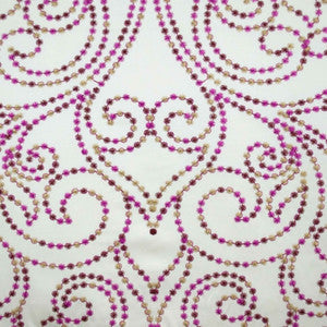 Serenity B Pink by Europatex Fabric