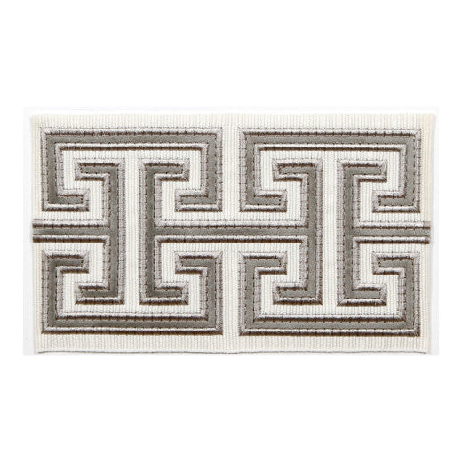 Seville - Silver by Europatex Designer Fabric Granada & Seville 53.5% Rayon / 46% Fibranne / 0.5% Polyester China See Sample Horizontal: N/A and Vertical: N/A 3.90 inches  - Swanky Fabrics -