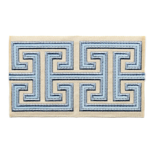 Seville - Sky by Europatex Fabric Granada & Seville 53.5% Rayon / 46% Fibranne / 0.5% Polyester China See Sample Horizontal: N/A and Vertical: N/A 3.90 inches  - Fabric Carolina -