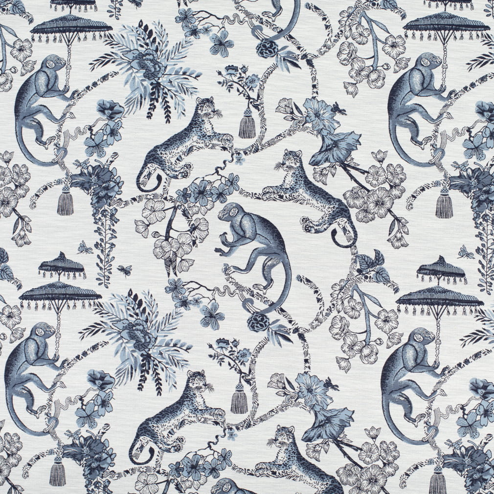 Shanti Sapphire A1186-01 by 29 Park Designer Fabric