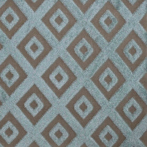 Sheer Illusion Diamond Blue by Europatex Fabric