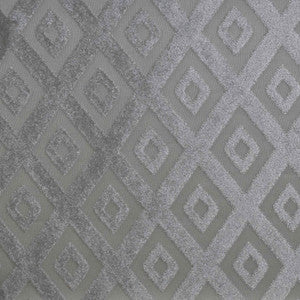 Sheer Illusion Diamond Gray by Europatex Fabric