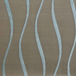 Sheer Illusion Wave Blue by Europatex Fabric