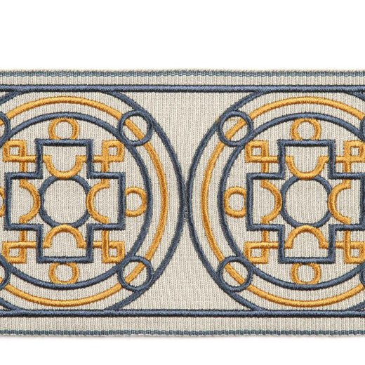 Sion - Royal by Europatex Fabric Tapes Galore 100% Polyester China See Sample Horizontal: N/A and Vertical: N/A 3.55 inches  - Fabric Carolina -