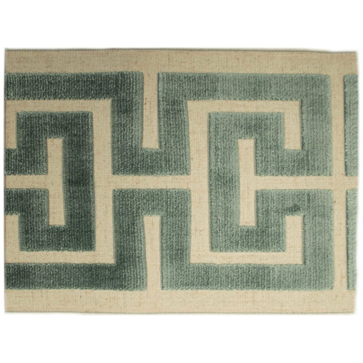 Skyrise Teal by Europatex Fabric Skyrise 58% Rayon, 31% Polyester, 11% Linen 7.00 inches - Fabric Carolina -