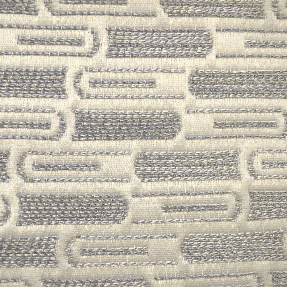 Socialite Silver by Europatex Fabric Lifestyles 70% Polyester / 30% Cotton 56.00 inches - Fabric Carolina -