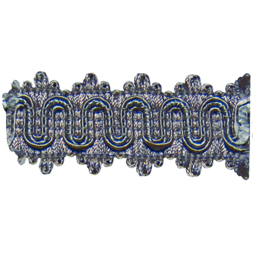 6042 Steel by Europatex Fabric Necessities 100% Polyester 1.00 inches - Fabric Carolina -