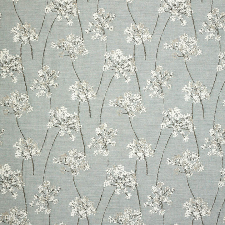 145756-0002 Stem Sky by Sunbrella Fabric Cushion Furniture Drapery Fabrics > Sunbrella Fusion Collection 100% acrylic USA or Imported Top to Bottom / Verticalertical / Railroaded 54" - Fabric Carolina -