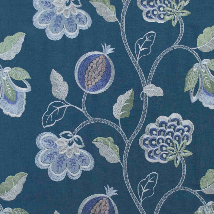 Starlight Embroidered Denim by Europatex Fabric Starlight Collection 80% Polyester / 20% Polyester V: 11.5" H: 16.5" 57.00 inches - Fabric Carolina -