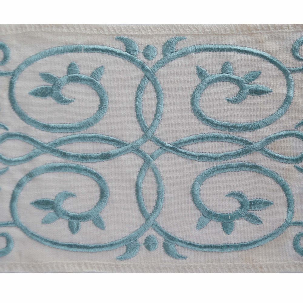 Suburban Bluebell by Europatex Designer Fabric Loft 5.00 inches - Swanky Fabrics -