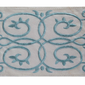 Suburban Bluebell by Europatex Fabric