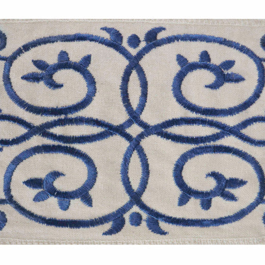 Suburban Navy by Europatex Fabric Loft  China See Sample Horizontal: N/A and Vertical: N/A 5.00 inches  - Fabric Carolina -