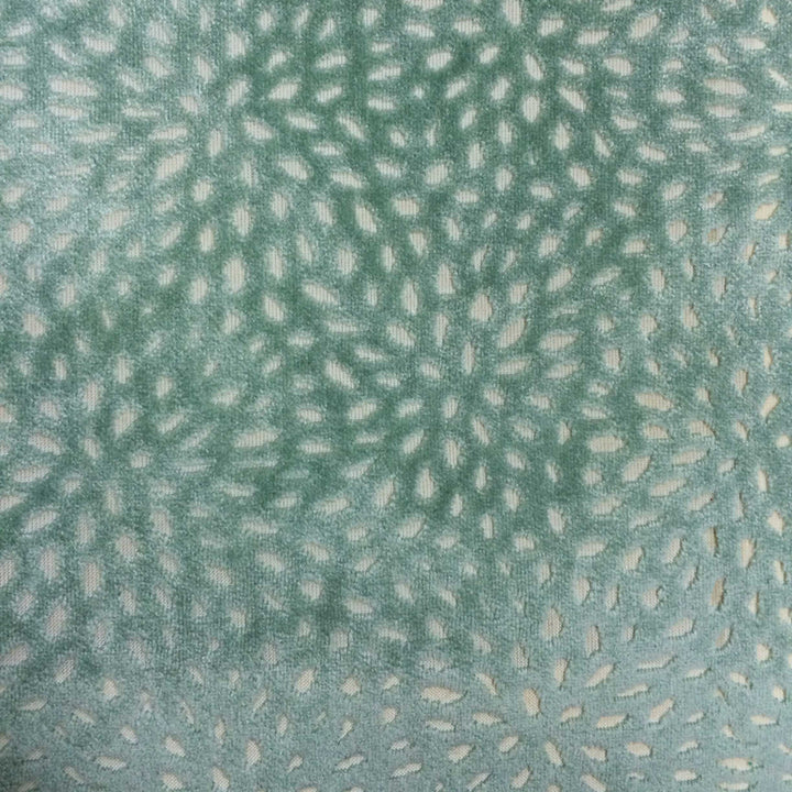 Sun Fresh Mint by Europatex Fabric Sun-Dial 61 % Polyester/40% Viscose China 25,000 Double Rubs Horizontal: 7.3" and Vertical: 6.9" 55" - Fabric Carolina -