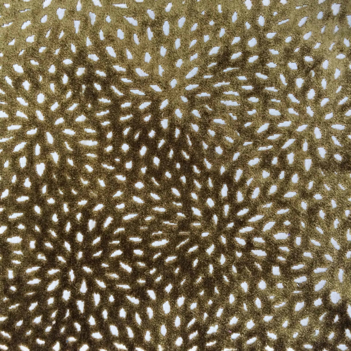 Sun Olive by Europatex Fabric Sun Dial 60% Polyester, 40% Viscose H: 7.4", V: 6.9" 55.00 inches - Fabric Carolina -