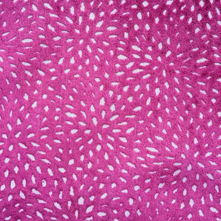 Sun Rose Petal by Europatex Designer Fabric Sun Dial 60% Polyester, 40% Viscose H: 7.4", V: 6.9" 55.00 inches - Swanky Fabrics -