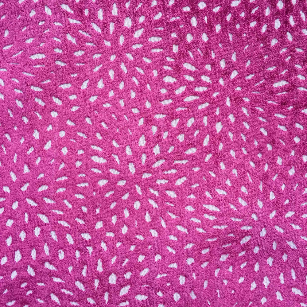 Sun Rose Petal by Europatex Fabric Sun Dial 60% Polyester, 40% Viscose H: 7.4", V: 6.9" 55.00 inches - Fabric Carolina -