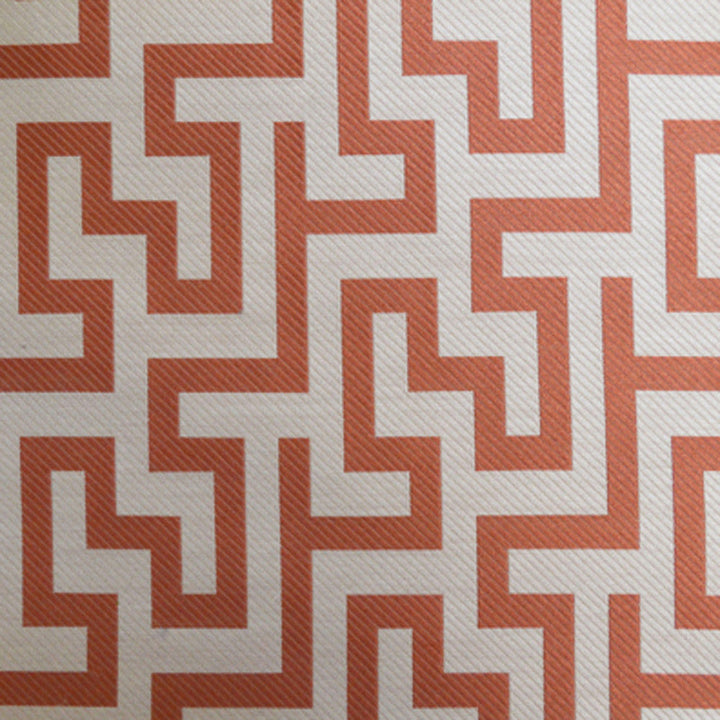 Aussie Sydney Coral by Europatex Designer Fabric Aussie 70& Rayon, 30% Polyester 7.28" H, 3.55" V 57.00 inches - Swanky Fabrics -