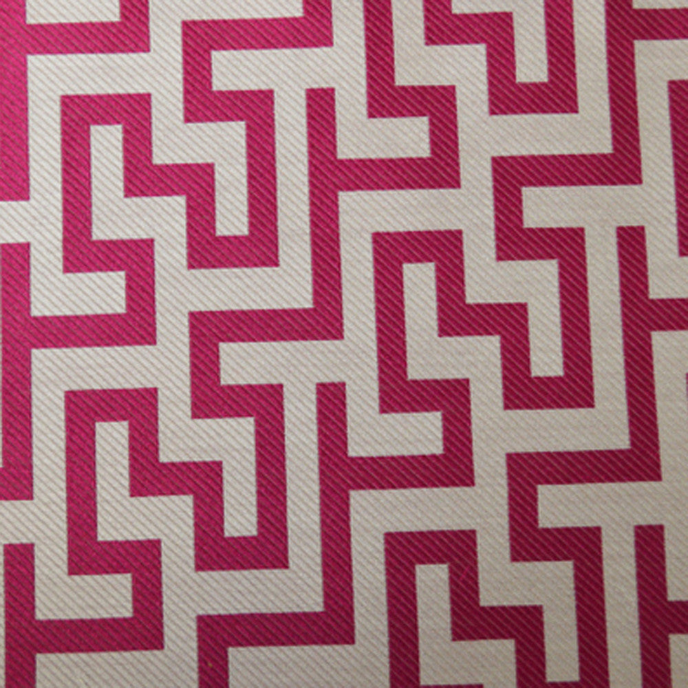 Aussie Sydney Pink by Europatex Designer Fabric Aussie 70& Rayon, 30% Polyester 7.28" H, 3.55" V 57.00 inches - Swanky Fabrics -