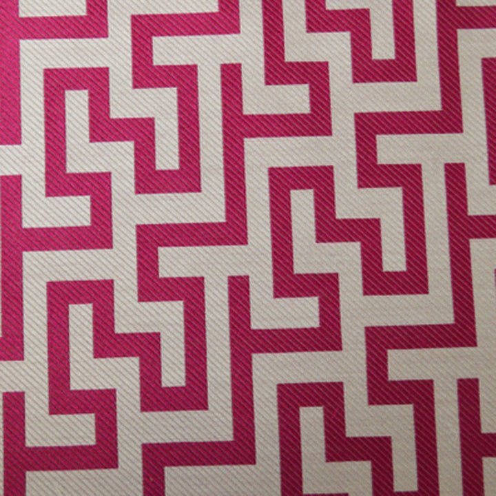 Aussie Sydney Pink by Europatex Designer Fabric Aussie 70& Rayon, 30% Polyester 7.28" H, 3.55" V 57.00 inches - Swanky Fabrics -