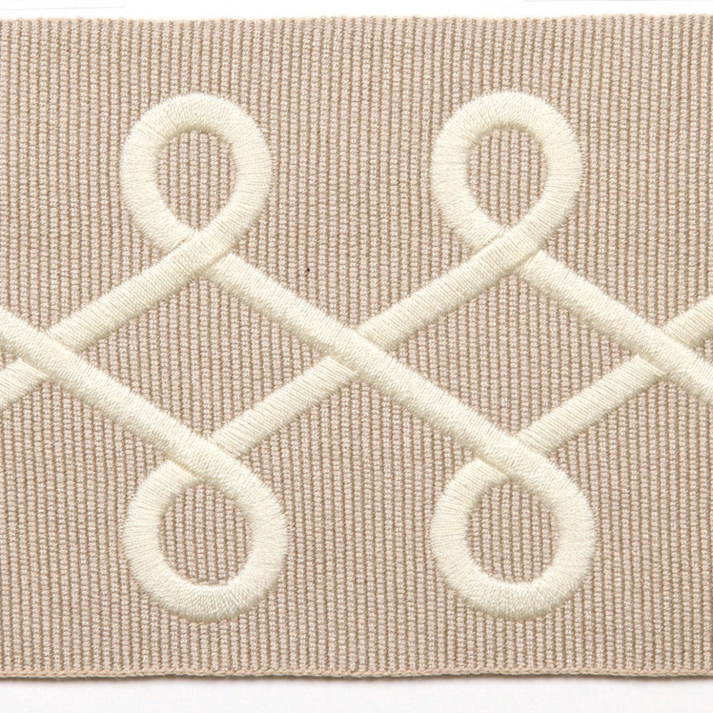 Symphony Nude by Europatex Fabric Symphony 100% Polyester H: 1.38" 3.00 inches - Fabric Carolina -