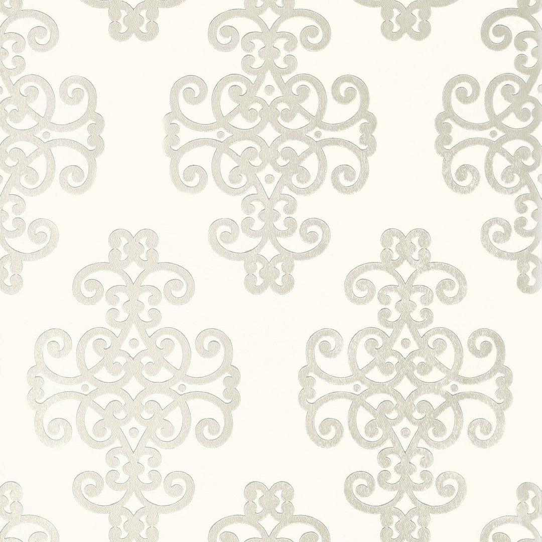 CABALLO - Pearl on White by Thibaut Wallpaper