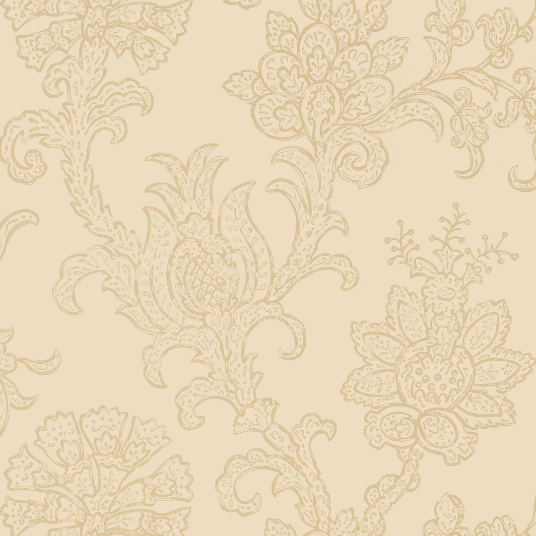 SHAPELL - Cream by Thibaut Wallpaper