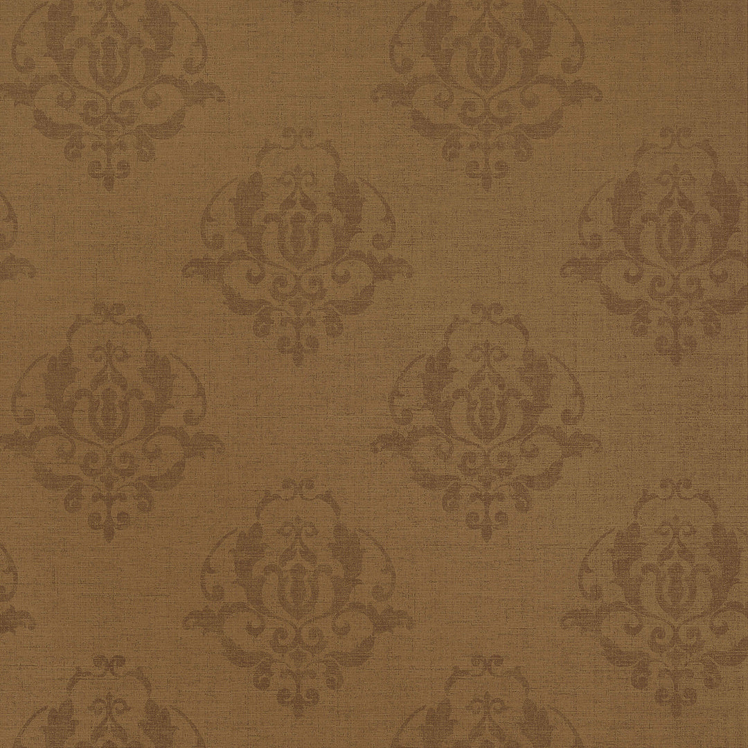 MIRANDA - Chestnut by Thibaut Wallpaper