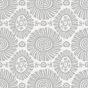 Solis Light Grey T10082 by Thibaut Wallpaper