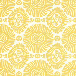 Solis Yellow T10086 by Thibaut Wallpaper