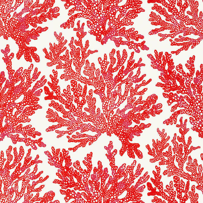 Marine Coral Coral T10120 by Thibaut Wallpaper Thibaut Wallpaper Marine Coral Coral T10120Wallpaper Tropics Wallpaper U.S.A. </p><p>Repeat: V: 25.25 27 - Fabric Carolina -