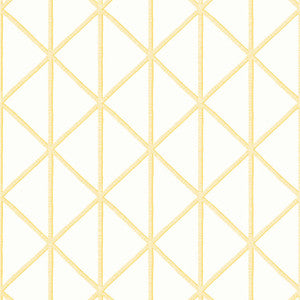 Box Kite Yellow T10136 by Thibaut Wallpaper