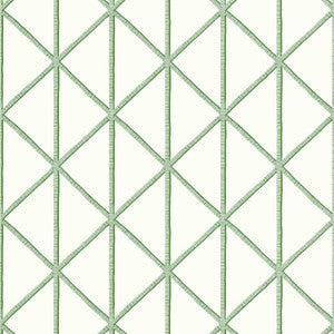 Box Kite Emerald Green T10138 by Thibaut Wallpaper