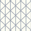 Box Kite Navy T10139 by Thibaut Wallpaper