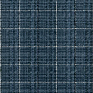 Grassmarket Check Navy T10201 by Thibaut Wallpaper