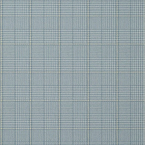 Grassmarket Check Slate Blue T10203 by Thibaut Wallpaper