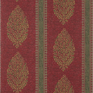 Chappana Red T10237 by Thibaut Wallpaper