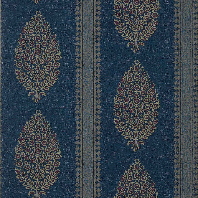 Chappana Navy and Red T10238 by Thibaut Wallpaper Thibaut Wallpaper Chappana Navy and Red T10238Wallpaper Colony Wallpaper UNITED STATES </p><p>Repeat: V: 13.5 27 - Fabric Carolina -