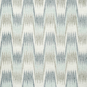Stockholm Chevron Slate Blue T10241 by Thibaut Wallpaper