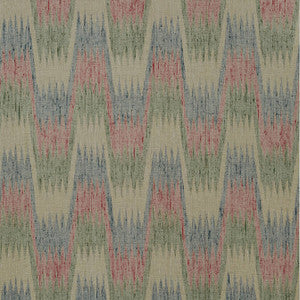 Stockholm Chevron Navy and Red T10242 by Thibaut Wallpaper
