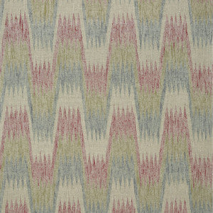 Stockholm Chevron Red and Grey T10243 by Thibaut Wallpaper